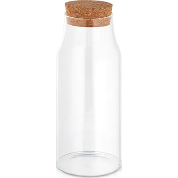 Láhev JASMIN 800. Skleněná láhev s korkovým víčkem 800 ml