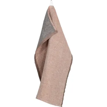 Utěrka Lapuan Kankurit Lněná utěrka Duo 48x70, skořicovo-hnědá