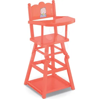 Jídelní židle Jídelní židle High Chair 2in1 Mon Grand Poupon Corolle pro 36–42 cm panenku růžová