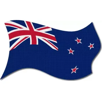 Vlajka Pelisport Novozélandská vlajka vlající