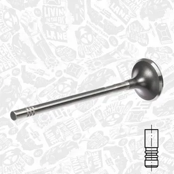 Motor automobilu Výfukový ventil ET ENGINETEAM VE0174