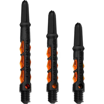 Příslušenství pro šipky Harrows Násadky Carbon ST Orange Velikost násadky Harrows: Short
