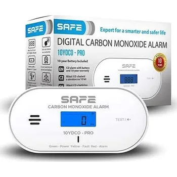 Zabezpečení domácnosti SAFEHOME Detektor plynu SAFE10YDCO-PRO