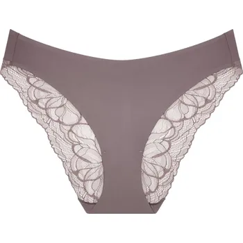 Kalhotky Dámské kalhotky Body Make-Up Illusion Lace Highleg Tai - Triumph naze béžová (00NZ) 0038