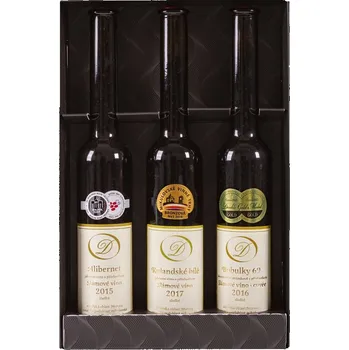 Dárková kazeta 3 slámových vín