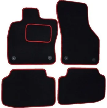autokoberec Textilní koberce Ford Galaxy r.v. 2007-2015 černo červené