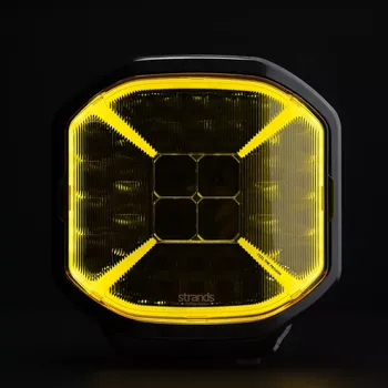 Příslušenství osvětlení automobilu Kryt reflektoru Strands SIBERIA X COVER 9" (22,9cm)- žlutý