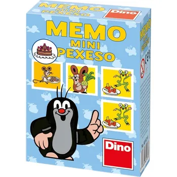 Pexeso DINO Mini pexeso Krteček a dobroty