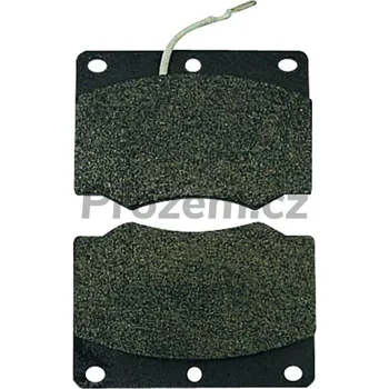 Brzdový kotouč Sada brzdových obložení 2 ks, pro 24 mm brzdový kotouč pro Case IH, John Deere, Deutz Fahr, Renault, 1964139C1, 1964135C1, 6005003571, 6005000971, AL66391, AL36