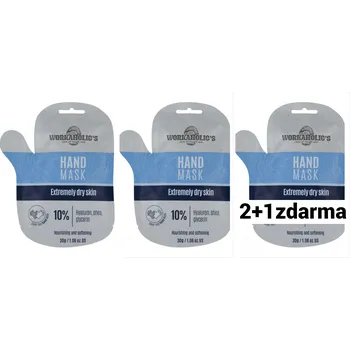 Péče o ruce Workaholic´s Výživná maska na ruce s 10% kyselinou hyaluronovou AKCE 2+1 ZDARMA