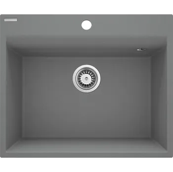 Granitový dřez Deante Corio granitový dřez 60x50 cm šedá/grafitová/onyx ZRC_S10A