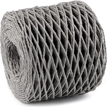 Příze Lýko rafie přírodní, k pletení tašek Ø1,5 mm Varianta: 7 šedá, Balení: 1 ks