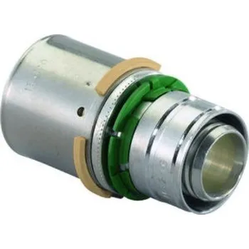 Vodovodní potrubí Uponor MLC PRESS spojka 50-40mm, redukovaná, lisovací, voda, mosaz