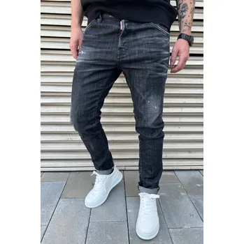 Pánské džíny Pánské džíny DSQUARED2 COOL GUY S74LB1578 černé Velikost: 52