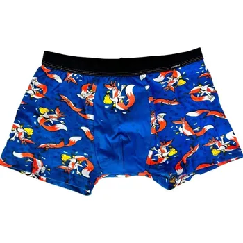 Pánské spodní prádlo Pánské veselé boxerky 280/190 liška, VELIKOST 4 ( L )