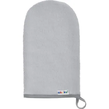 Akuku Mycí žínka froté šedá