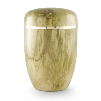 Smuteční dekorace Kovová urna Marmore - Onyx