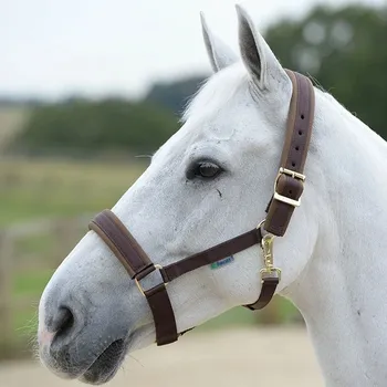 Ohlávka BUCAS Comfort, hnědá, vel. PONY (AP 25 DOPRODEJ)