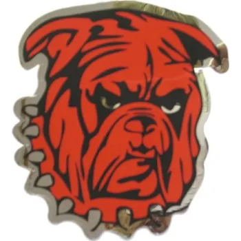 Samolepicí dekorace na vozidlo Samolepka pes hlava autosamolepka