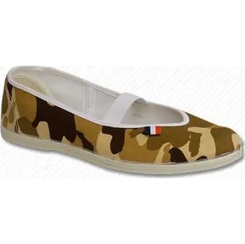 Dívčí obuv Cvičky/jarmilky TOGA maskáč Velikost: 19,5