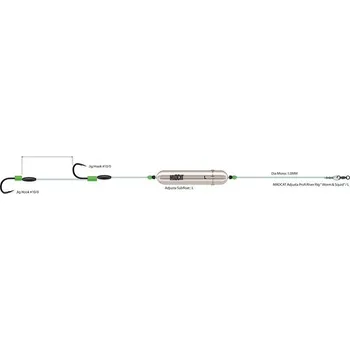 Termokamera MADCAT Adjusta Profi River Rig "Worm & Squid" L 60g 180cm