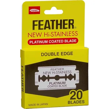 Feather New Hi-Stainless žiletky - double pack 20 ks