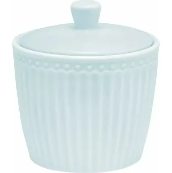 Cukřenka Porcelánová cukřenka světle modrá