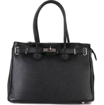 Kabelka ITALSKÉ Birkinas černá