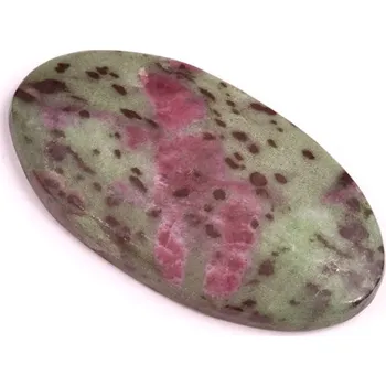 Korálek Kabošon Ruby Zoisite č.666 (41x22mm)