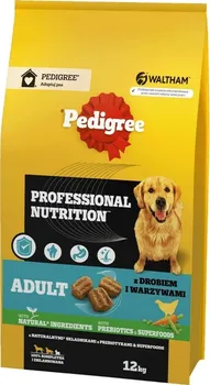 Krmivo pro psa Pedigree Adult Nutrition Poultry/Vegetables 12 kg