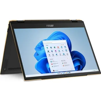 Notebook Ntb MSI Summit E13 Al Evo A1MTG INTEL Core U7-155H, 13.3", RAM 32GB, SSD 1024 GB, Intel Arc Graphics, FPR, Microsoft Windows 11 Pro - černý