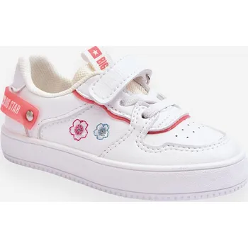 Dívčí tenisky Dětská sportovní obuv Big Star JJ374082 Barva: Bílá, Velikost: 22