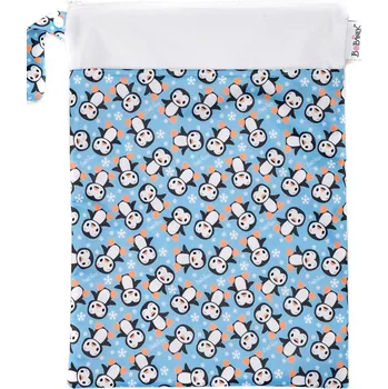 Pytel na pleny Bobánek Nepromokavá taška normal - Tučňáci