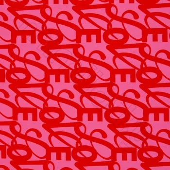 Love na růžové počesaná teplákovina