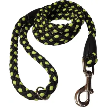 Vodítko pro psa Palkar vodítko pro psy 150 cm x 8 mm černo-fosforová