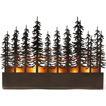 Svícen Philippi BOSQUE Svícen na čajové svíčky 29 cm železo