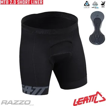 Cyklistické kalhoty MTB vložka do kraťasů Leatt MTB 2.0 Short Liner Black 36