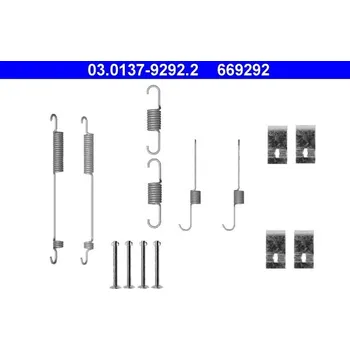 Brzdová čelist Sada příslušenství, brzdové čelisti ATE 03.0137-9292.2