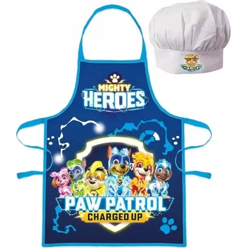 Kuchyňská zástěra Dětská zástěra Tlapková patrola Disney x 42 cm 52 cm vícebarevná