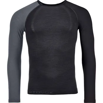 Pánská móda ORTOVOX triko 120 Competition Light Long Sleeve Men's Black Raven M