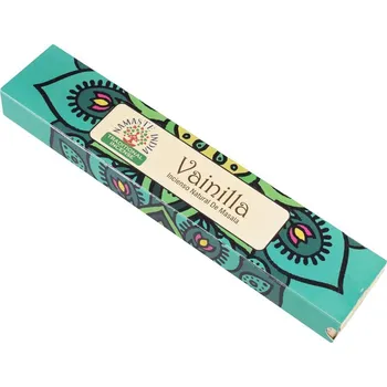 Vonná tyčinka Vonné tyčinky Namaste India Vanilla, Sittar.cz Krabička 15 g