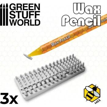 Green Stuff World WAX Picking pencil - vosková tužka na manipulaci - 3ks (Green Stuff World)