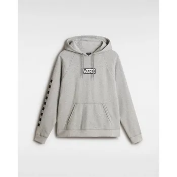Pánská mikina VANS mikina - Mn Versa Standard Hoodie Cement Heather Checkerboard (ZU8)