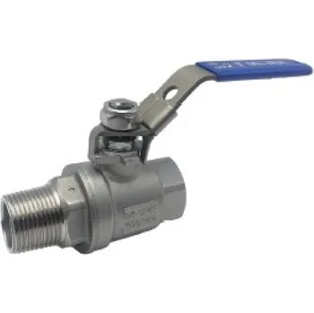 Ventil Nerezový kulový ventil MF 1/2" - páka