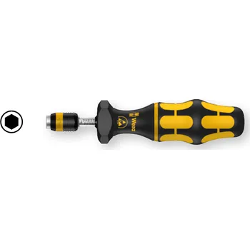 Klíč Šroubovák momentový kraftform s rychloupínací hlavou 2,5-11,5nm, wera, 074733