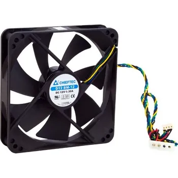 PC ventilátor CHIEFTEC větrák AF-1225PWM, 120x120x25 mm,2-ball, PWM