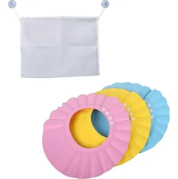 Plavecká čepice Dětská koupací kšiltovka - 3 ks