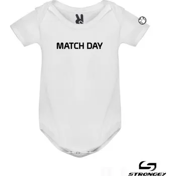Body STRONGEY MATCH DAY, velikost 6 měsíců