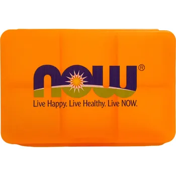 Dávkovač léků NOW Foods - týdenní - *barva
