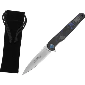 kapesní nůž Zavírací nůž Tokisu 18875 karbon D2 štíhlý